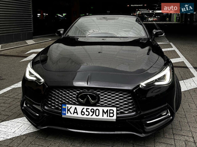 Черный Инфинити Q60, объемом двигателя 3 л и пробегом 77 тыс. км за 24500 $, фото 7 на Automoto.ua