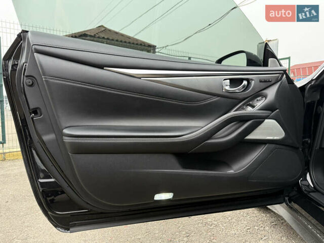 Черный Инфинити Q60, объемом двигателя 3 л и пробегом 78 тыс. км за 23490 $, фото 10 на Automoto.ua