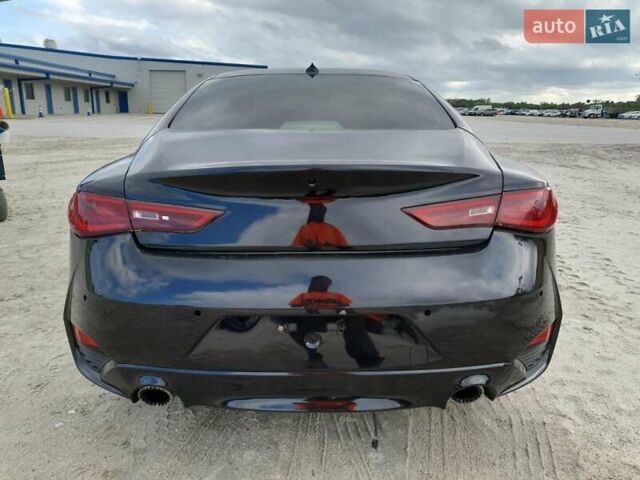 Черный Инфинити Q60, объемом двигателя 3 л и пробегом 55 тыс. км за 7000 $, фото 5 на Automoto.ua