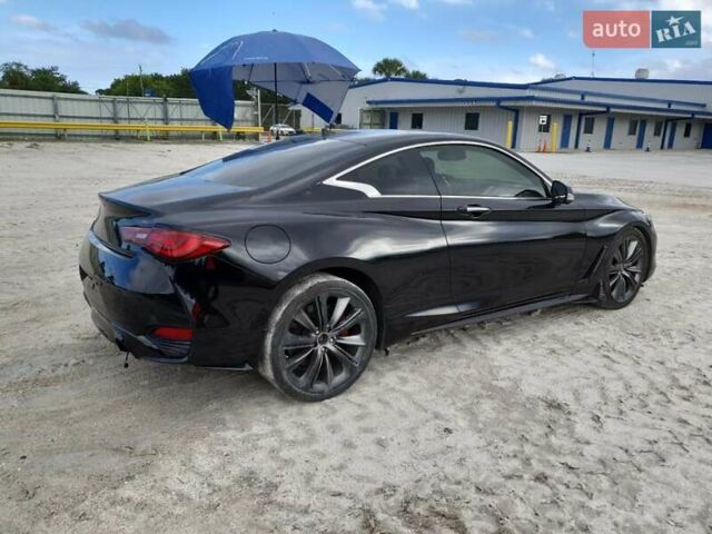 Черный Инфинити Q60, объемом двигателя 3 л и пробегом 55 тыс. км за 7000 $, фото 2 на Automoto.ua