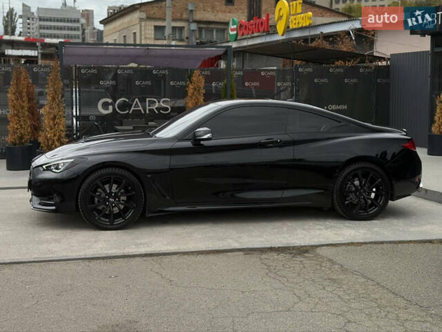 Черный Инфинити Q60, объемом двигателя 3 л и пробегом 97 тыс. км за 21400 $, фото 4 на Automoto.ua