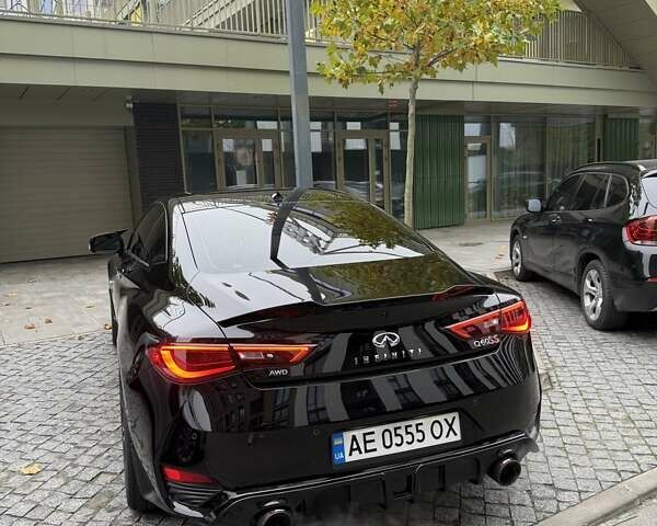 Черный Инфинити Q60, объемом двигателя 3 л и пробегом 55 тыс. км за 27500 $, фото 9 на Automoto.ua