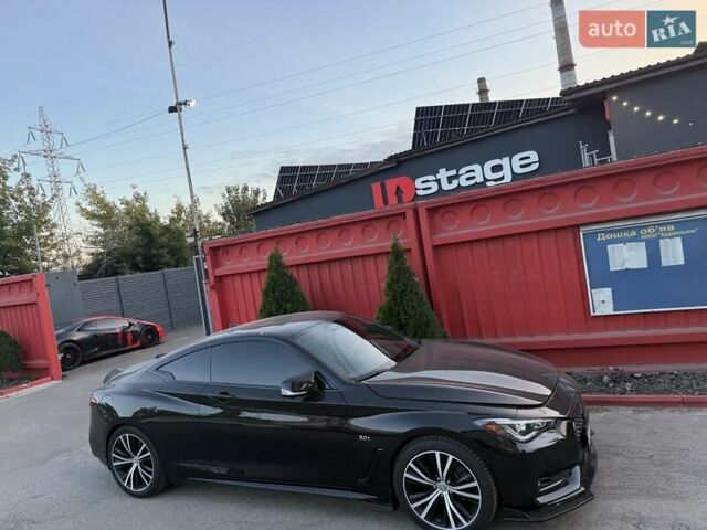 Черный Инфинити Q60, объемом двигателя 3 л и пробегом 55 тыс. км за 27500 $, фото 17 на Automoto.ua