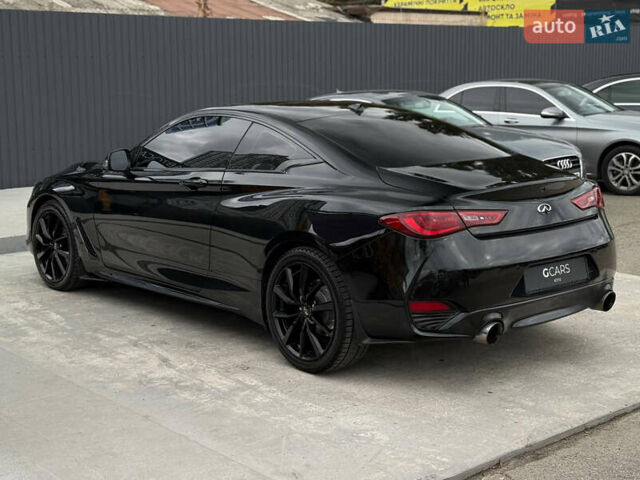 Черный Инфинити Q60, объемом двигателя 3 л и пробегом 97 тыс. км за 21400 $, фото 7 на Automoto.ua