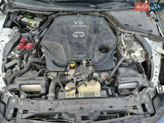 Черный Инфинити Q60, объемом двигателя 3 л и пробегом 55 тыс. км за 7000 $, фото 10 на Automoto.ua