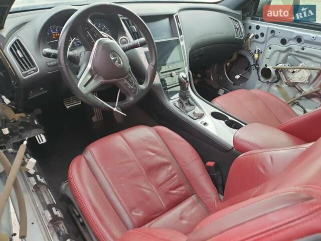 Черный Инфинити Q60, объемом двигателя 3 л и пробегом 55 тыс. км за 7000 $, фото 7 на Automoto.ua