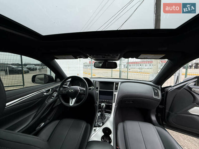 Черный Инфинити Q60, объемом двигателя 3 л и пробегом 78 тыс. км за 23490 $, фото 16 на Automoto.ua