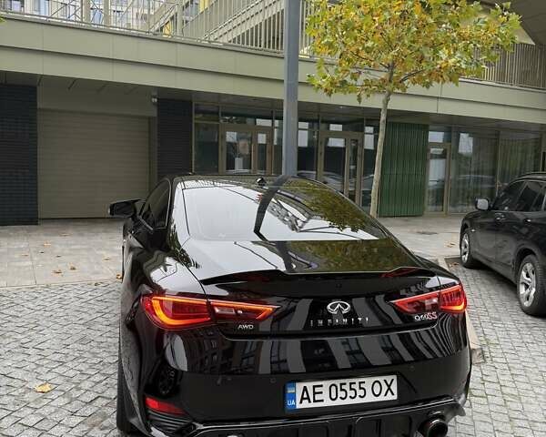 Черный Инфинити Q60, объемом двигателя 3 л и пробегом 55 тыс. км за 27500 $, фото 10 на Automoto.ua