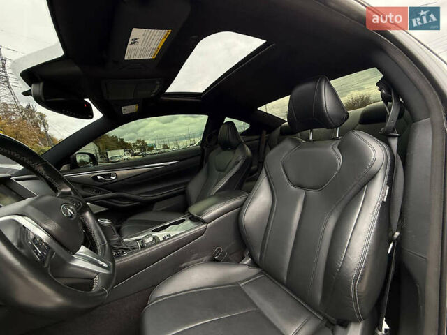 Черный Инфинити Q60, объемом двигателя 3 л и пробегом 97 тыс. км за 21400 $, фото 11 на Automoto.ua