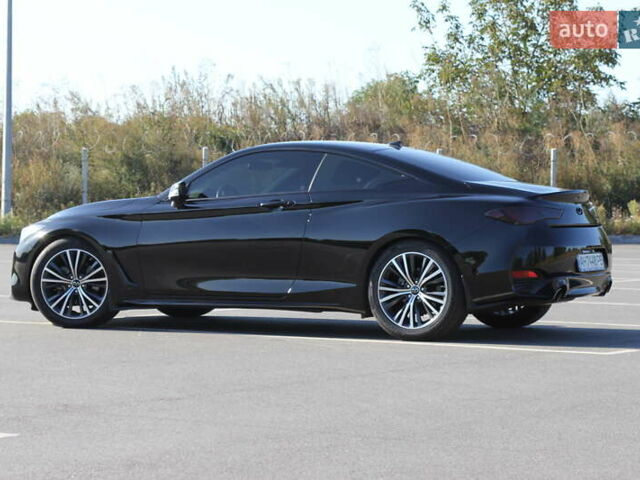 Черный Инфинити Q60, объемом двигателя 3 л и пробегом 64 тыс. км за 24999 $, фото 8 на Automoto.ua