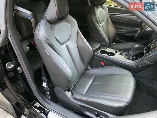 Черный Инфинити Q60, объемом двигателя 3 л и пробегом 64 тыс. км за 24999 $, фото 20 на Automoto.ua