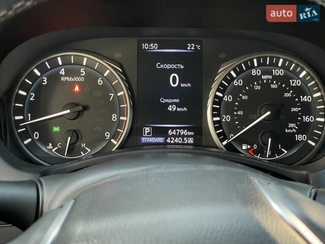 Черный Инфинити Q60, объемом двигателя 3 л и пробегом 64 тыс. км за 24999 $, фото 28 на Automoto.ua