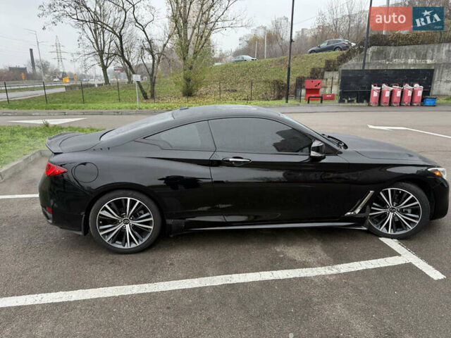 Черный Инфинити Q60, объемом двигателя 3 л и пробегом 86 тыс. км за 25400 $, фото 7 на Automoto.ua