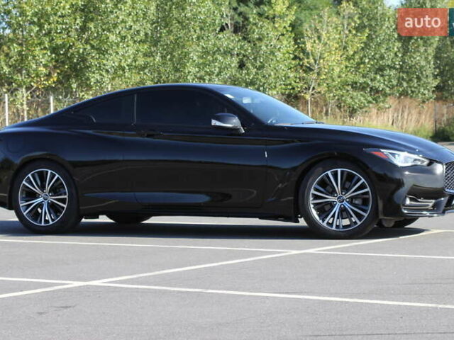 Черный Инфинити Q60, объемом двигателя 3 л и пробегом 64 тыс. км за 24999 $, фото 7 на Automoto.ua