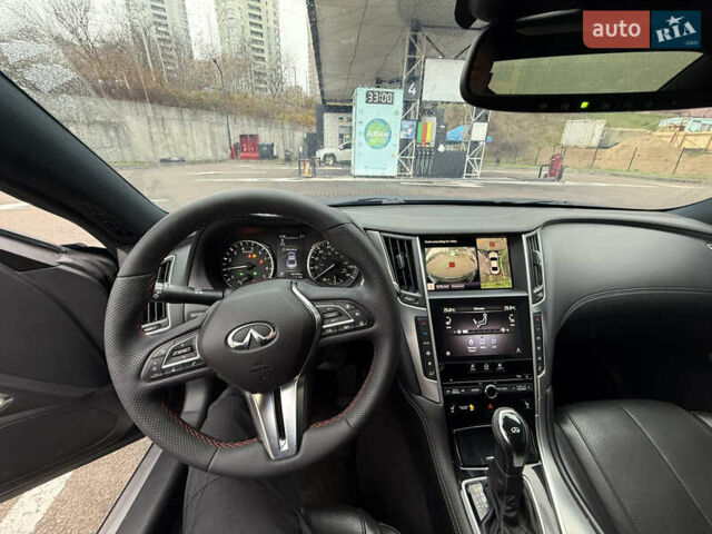 Черный Инфинити Q60, объемом двигателя 3 л и пробегом 86 тыс. км за 25400 $, фото 10 на Automoto.ua