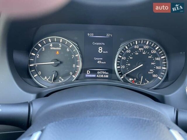 Черный Инфинити Q60, объемом двигателя 3 л и пробегом 64 тыс. км за 24999 $, фото 13 на Automoto.ua