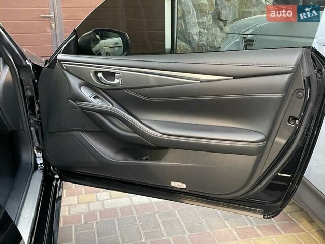 Черный Инфинити Q60, объемом двигателя 3 л и пробегом 64 тыс. км за 24999 $, фото 18 на Automoto.ua