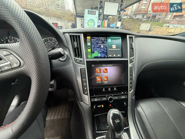 Черный Инфинити Q60, объемом двигателя 3 л и пробегом 86 тыс. км за 25400 $, фото 11 на Automoto.ua