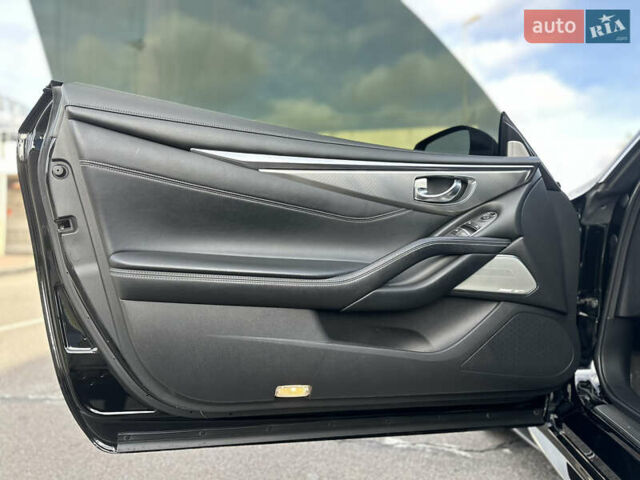 Черный Инфинити Q60, объемом двигателя 3 л и пробегом 129 тыс. км за 22299 $, фото 8 на Automoto.ua