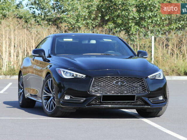 Черный Инфинити Q60, объемом двигателя 3 л и пробегом 64 тыс. км за 24999 $, фото 9 на Automoto.ua