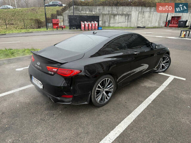 Черный Инфинити Q60, объемом двигателя 3 л и пробегом 86 тыс. км за 25400 $, фото 6 на Automoto.ua