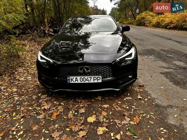 Черный Инфинити Q60, объемом двигателя 3 л и пробегом 42 тыс. км за 42000 $, фото 3 на Automoto.ua