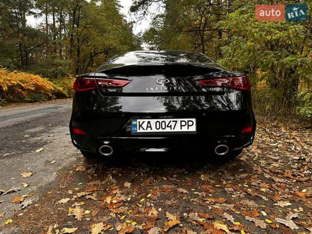 Черный Инфинити Q60, объемом двигателя 3 л и пробегом 42 тыс. км за 42000 $, фото 13 на Automoto.ua