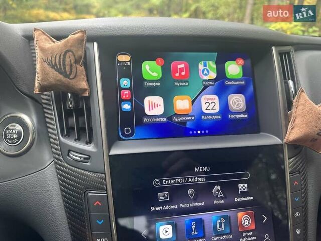 Черный Инфинити Q60, объемом двигателя 3 л и пробегом 42 тыс. км за 42000 $, фото 23 на Automoto.ua