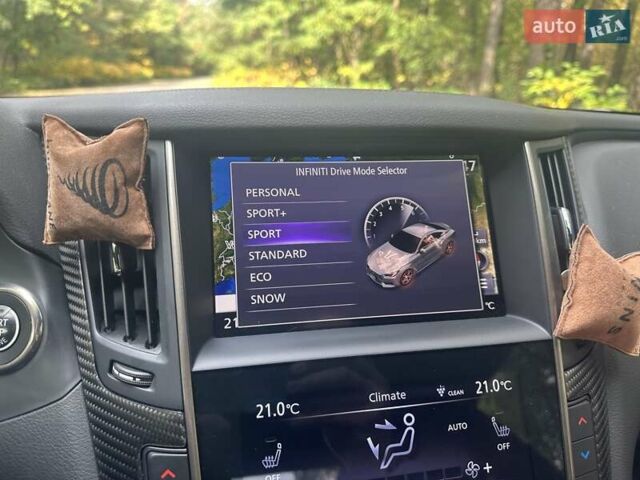 Черный Инфинити Q60, объемом двигателя 3 л и пробегом 42 тыс. км за 42000 $, фото 24 на Automoto.ua