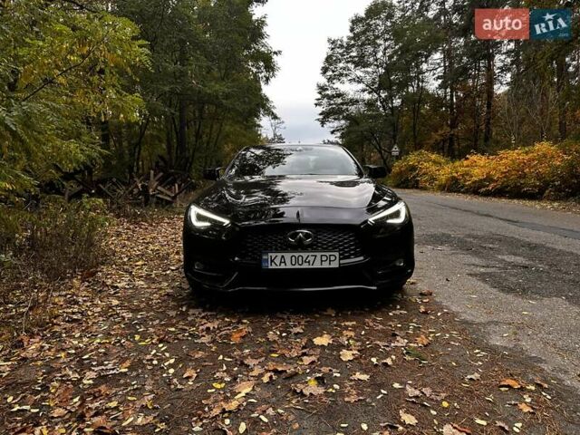 Черный Инфинити Q60, объемом двигателя 3 л и пробегом 42 тыс. км за 42000 $, фото 4 на Automoto.ua