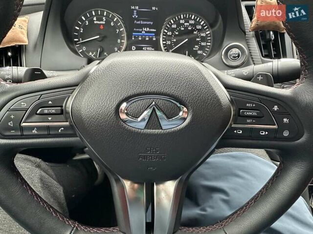 Черный Инфинити Q60, объемом двигателя 3 л и пробегом 42 тыс. км за 42000 $, фото 31 на Automoto.ua