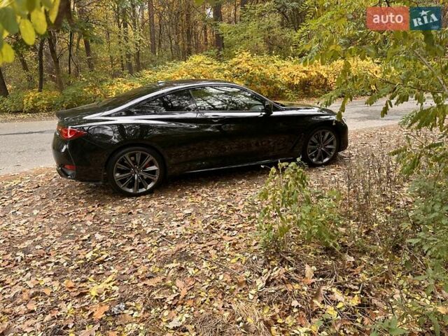 Черный Инфинити Q60, объемом двигателя 3 л и пробегом 42 тыс. км за 42000 $, фото 9 на Automoto.ua