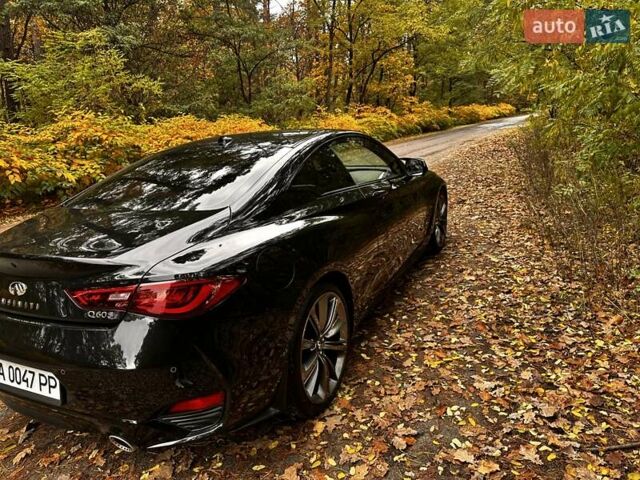 Черный Инфинити Q60, объемом двигателя 3 л и пробегом 42 тыс. км за 42000 $, фото 7 на Automoto.ua