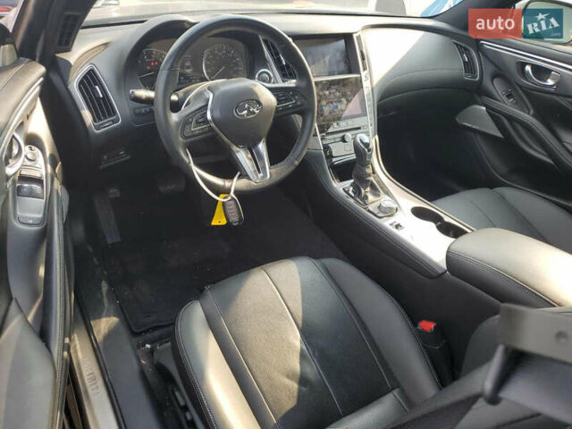 Черный Инфинити Q60, объемом двигателя 3 л и пробегом 71 тыс. км за 13900 $, фото 6 на Automoto.ua