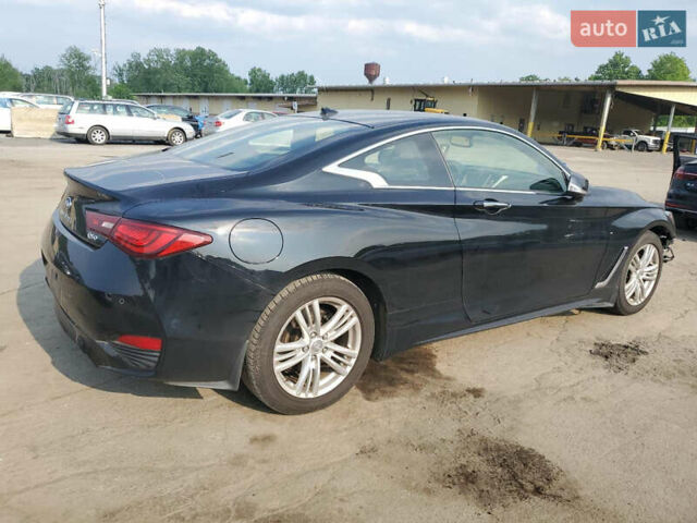 Черный Инфинити Q60, объемом двигателя 3 л и пробегом 71 тыс. км за 13900 $, фото 2 на Automoto.ua
