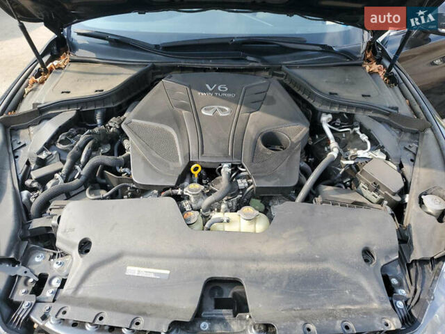 Черный Инфинити Q60, объемом двигателя 3 л и пробегом 71 тыс. км за 13900 $, фото 9 на Automoto.ua