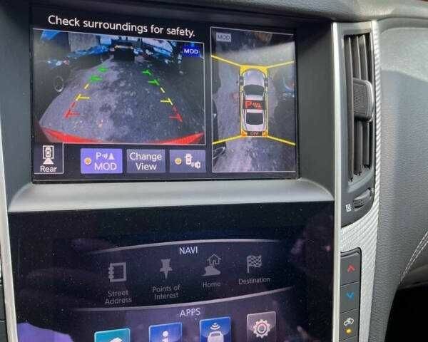 Красный Инфинити Q60, объемом двигателя 3 л и пробегом 55 тыс. км за 4950 $, фото 11 на Automoto.ua