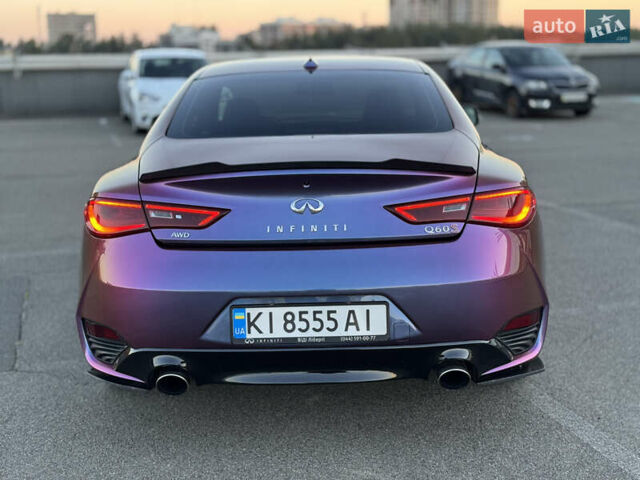 Красный Инфинити Q60, объемом двигателя 3 л и пробегом 90 тыс. км за 20500 $, фото 4 на Automoto.ua