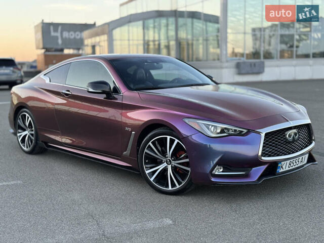 Красный Инфинити Q60, объемом двигателя 3 л и пробегом 90 тыс. км за 18500 $, фото 1 на Automoto.ua