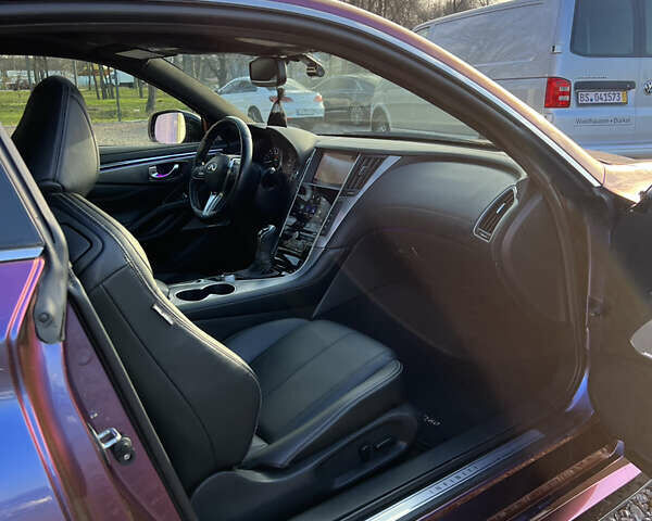 Красный Инфинити Q60, объемом двигателя 3 л и пробегом 91 тыс. км за 19500 $, фото 15 на Automoto.ua