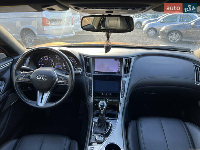 Красный Инфинити Q60, объемом двигателя 3 л и пробегом 91 тыс. км за 19500 $, фото 13 на Automoto.ua