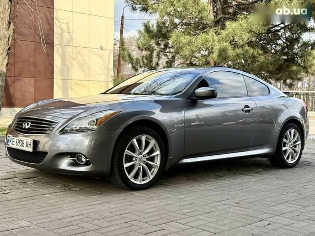 Сірий Інфініті Q60, об'ємом двигуна 3.7 л та пробігом 70 тис. км за 13500 $, фото 2 на Automoto.ua