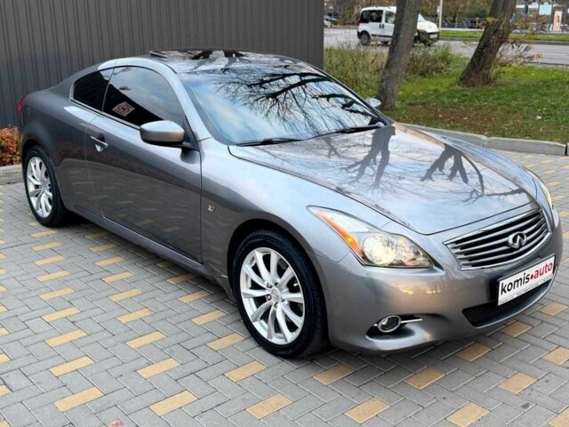 Серый Инфинити Q60, объемом двигателя 3.7 л и пробегом 90 тыс. км за 13299 $, фото 23 на Automoto.ua