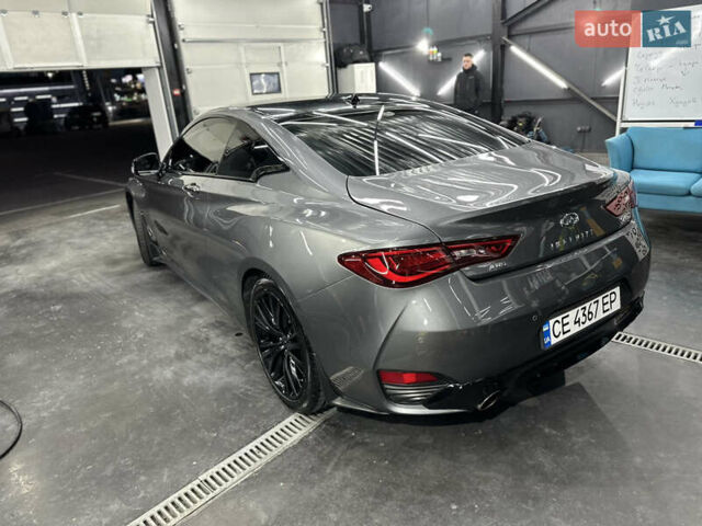 Серый Инфинити Q60, объемом двигателя 3 л и пробегом 107 тыс. км за 22200 $, фото 7 на Automoto.ua