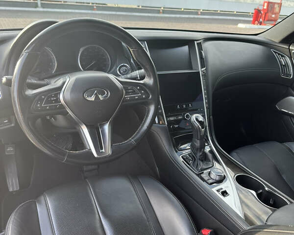 Серый Инфинити Q60, объемом двигателя 3 л и пробегом 107 тыс. км за 20999 $, фото 31 на Automoto.ua