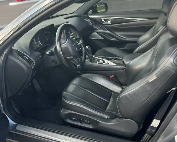 Серый Инфинити Q60, объемом двигателя 3 л и пробегом 107 тыс. км за 22200 $, фото 21 на Automoto.ua