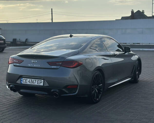 Серый Инфинити Q60, объемом двигателя 3 л и пробегом 107 тыс. км за 20999 $, фото 16 на Automoto.ua