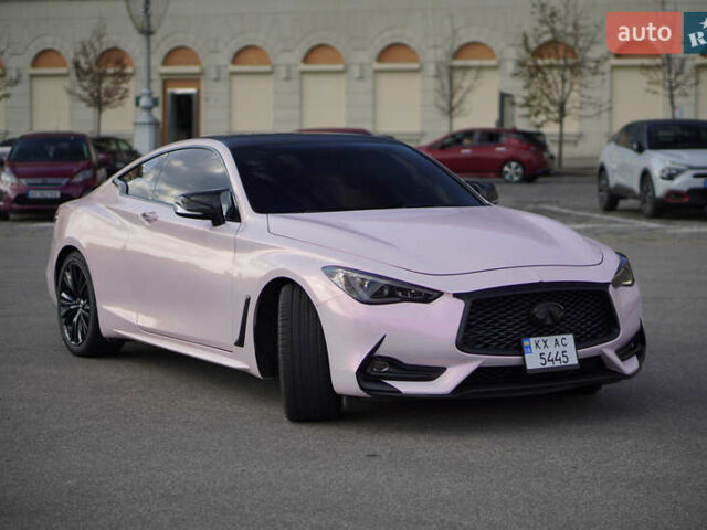 Серый Инфинити Q60, объемом двигателя 3 л и пробегом 130 тыс. км за 25499 $, фото 2 на Automoto.ua