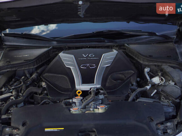 Серый Инфинити Q60, объемом двигателя 3 л и пробегом 130 тыс. км за 25499 $, фото 25 на Automoto.ua