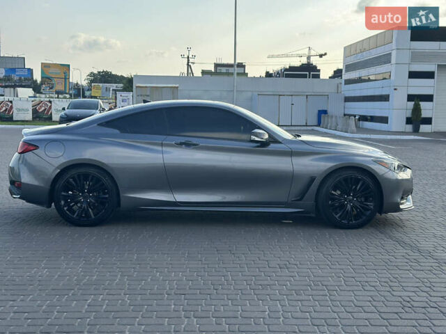 Серый Инфинити Q60, объемом двигателя 3 л и пробегом 107 тыс. км за 20999 $, фото 17 на Automoto.ua